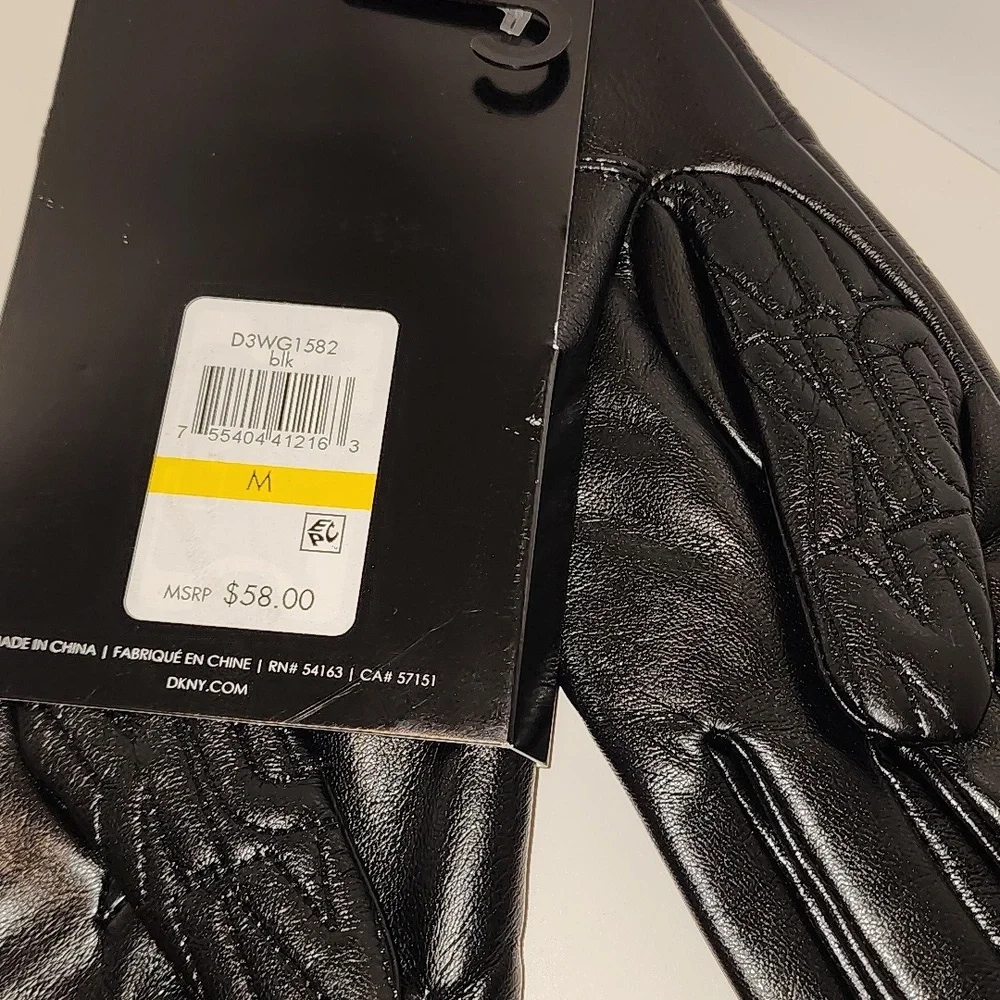 DKNY Black  Gloves Brand New